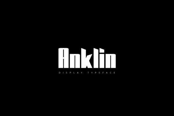 Anklin: The Bold Display Font for High-Impact Campaigns