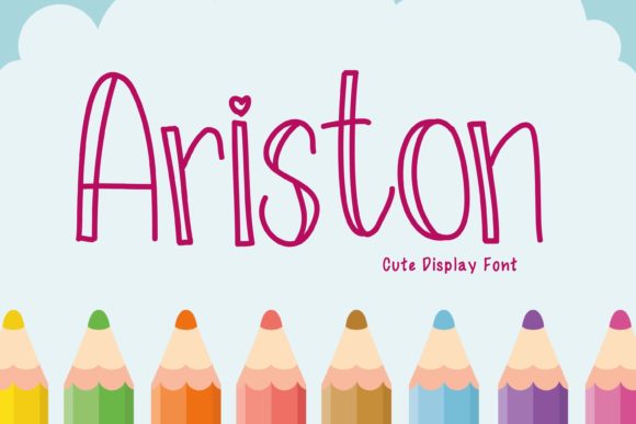 Ariston: A Unique Display Font for Branding