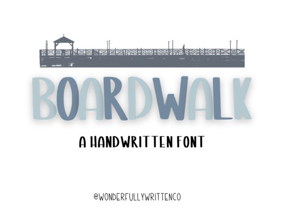 Boardwalk: A Premium Display Font for Editorial Design