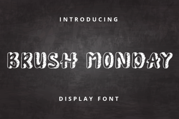 Brush Monday: The Playful Display Font for Marketers