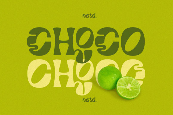 ChocoChoco: A Whimsical Display Font for Small Business Branding