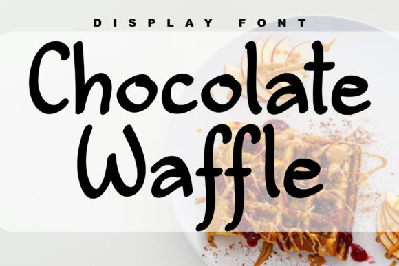 Chocolate Waffle: A Friendly Handwritten Font for Design