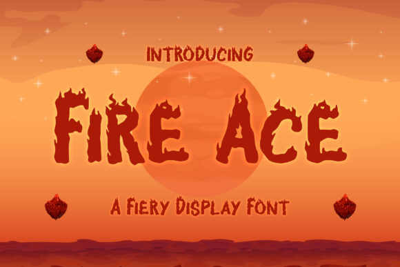 Fire Ace: A Fiery Display Font for Bold Brands