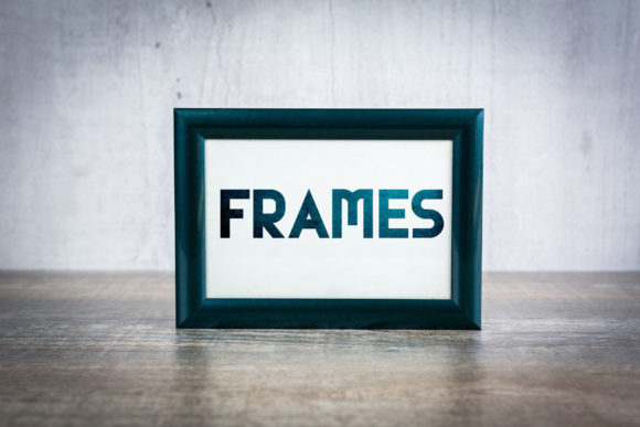 Frames: A Bold Display Font for Modern Web Design