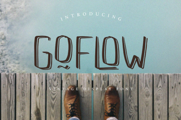 Goflow: A Thin Display Font for Editorial Design