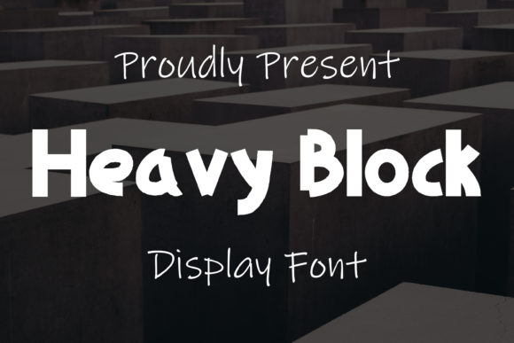 Heavy Block: The Bold Display Font for Marketers