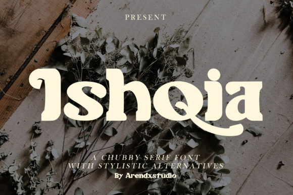 Ishqia: A Unique Display Font for Modern Web Design