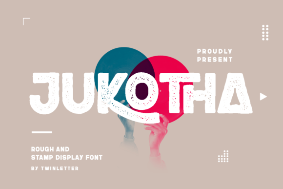 Jukotha: A Bold Display Font for Campaigns
