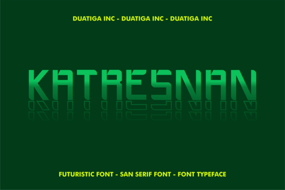Katresnan: A Bold Display Font for Modern Web Design