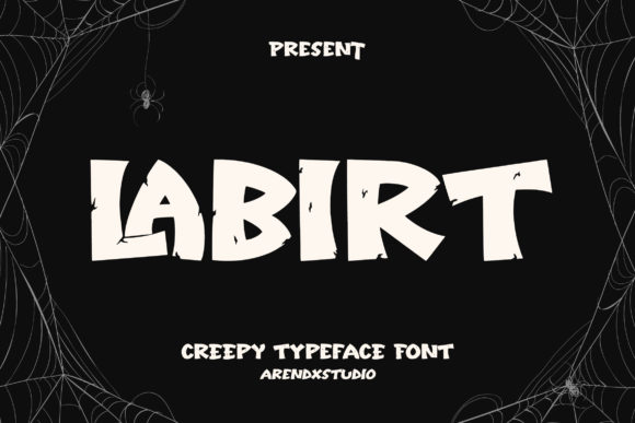 Labirt: A Bold Display Font for Unique Branding