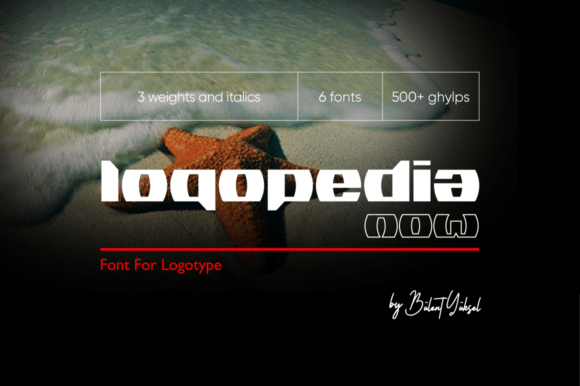 Logopedia Now: A Bold Display Font for Campaigns