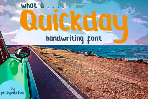 Quickday: A Friendly Display Font for Web Design