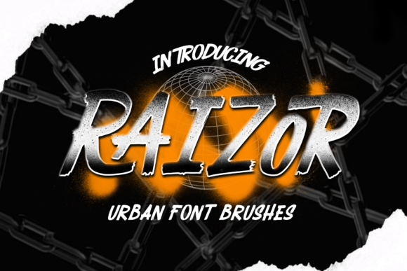 Raizor: A Bold Display Font for Street-Style Branding