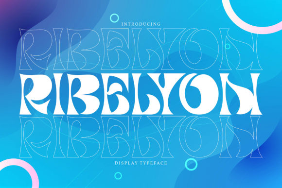Ribelyon: The Retro Display Font for Crafters