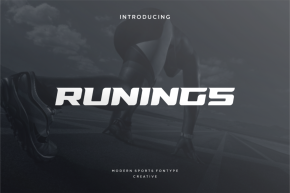 Runings: A Bold Display Font for Strong Branding