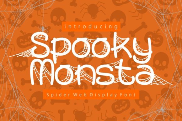 Spooky Monsta: The Ultimate Display Font for Campaigns
