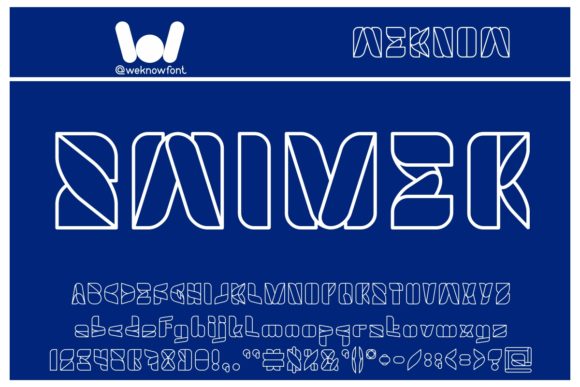 Swimer: A Bold Display Font for Marketers