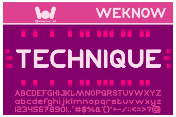 Technique: The Ultimate Display Font for Campaigns