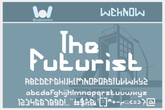 The Futurist: A Modern Display Font for Editorial Design