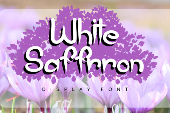 White Saffron: A Versatile Display Font for Web Design